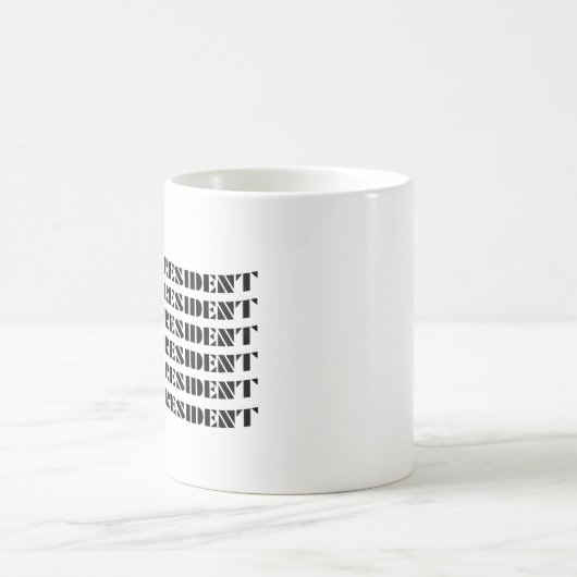 Frau Präsidentin Kaffeetasse (Mittel)