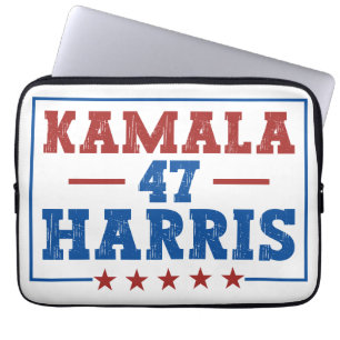 Frau Präsidentin Kamala 2024 Lassen Sie uns die Ar Laptopschutzhülle