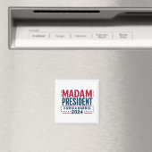 Frau Präsidentin Kamala Harris 2024 Abstimmung Dem Magnet (In Situ (Geschirrspüler))