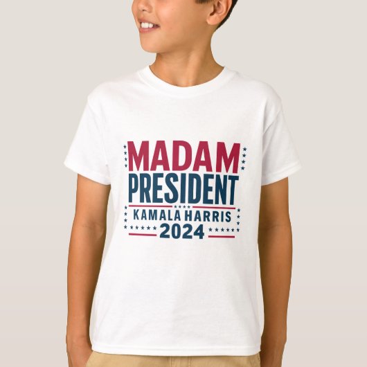 Frau Präsidentin Kamala Harris 2024 Abstimmung Dem T-Shirt (Vorderseite)