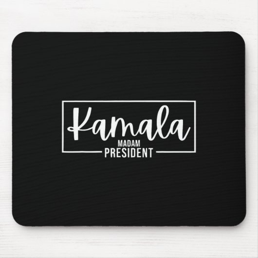 Frau Präsidentin - Kamala Harris 2024 Mousepad (Vorne)