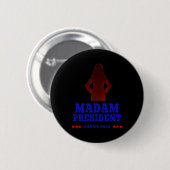 Frau Präsidentin, Kamala Harris 2024 R Button (Vorne & Hinten)