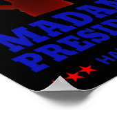 Frau Präsidentin, Kamala Harris 2024 R Poster (Ecke)