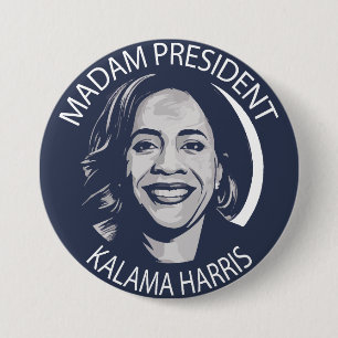 Frau Präsidentin Kamala Harris Button