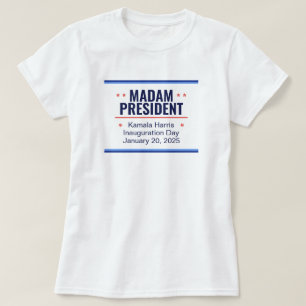 Frau Präsidentin Kamala Harris Einweihung T-Shirt