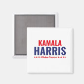 Frau Präsidentin Kamala Harris Magnet (Vorderseite/Rückseite)