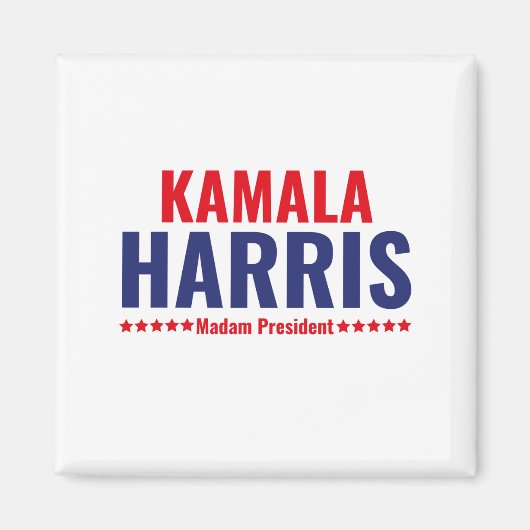 Frau Präsidentin Kamala Harris Magnet (Vorne)