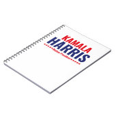 Frau Präsidentin Kamala Harris Notizblock (Linke Seite)