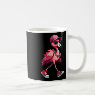 Frau Präsidentin Kamala Harris Pink Flamingo Retro Kaffeetasse