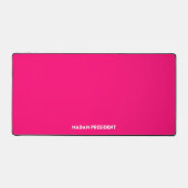 Frau Präsidentin! Moderne, mutige Typografie in he Schreibtischunterlage (Vorderseite)