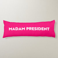 Frau Präsidentin! Moderne Typografie heiß rosa