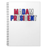 Frau Präsidentin Notizblock (Vorderseite)