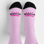 Frau Präsidentin Socken, Stärkende Aussage Socken (Oben)