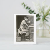 Frau Praying, Vincent van Gogh Postkarte (Stehend Vorderseite)