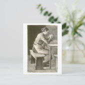 Frau Praying, Vincent van Gogh Postkarte (Stehend Vorderseite)