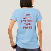 Frau Proverbs 31 T-Shirt (Rückseite)