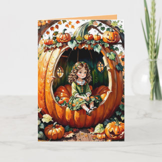 Frau Pumpkin-Eater Note Karte