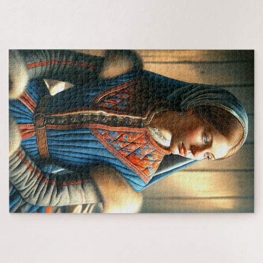 Frau Puzzle (Horizontal)