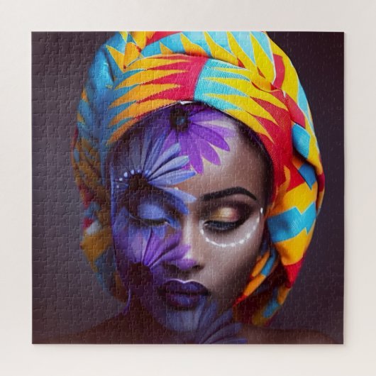 Frau Puzzle (Vertikal)