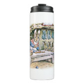 Frau Rabbit, Flopsy Mopsy und Cottontail Thermosbecher (Vorderseite)