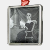 Frau Rachel Jackson Ornament Aus Metall (Links)