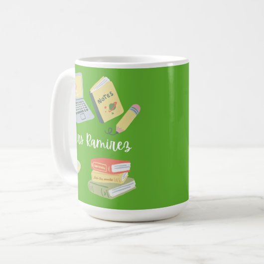 FRAU RAMIREZ LEHRER KAFFEETASSE (Vorderseite Links)