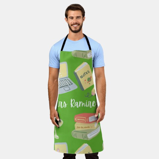 FRAU RAMIREZ LEHRER SCHÜRZE (Getragen)