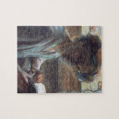 Frau Reading, 1909 (Öl auf Leinwand) Puzzle (Horizontal)