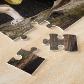 FRAU REITEN EINE LION FANTASY JIGSAW PUZZLE (Seite)