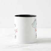 Frau Right Mug Tasse (Zentrum)
