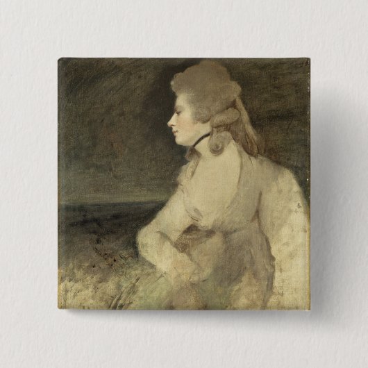 Frau Robinson, c.1784 (Öl auf Leinwand) Button (Vorderseite)