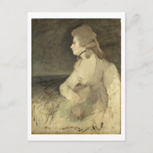 Frau Robinson, c.1784 (Öl auf Leinwand) Postkarte