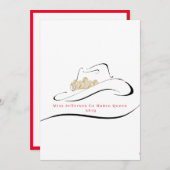 Frau Rodeo Crown Pageant Mitteilungskarten (Vorne/Hinten)