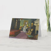 Frau Rosen's Bedroom | Sir John Lavery Karte (Vorderseite)