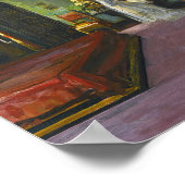 Frau Rosen's Bedroom | Sir John Lavery Poster (Ecke)