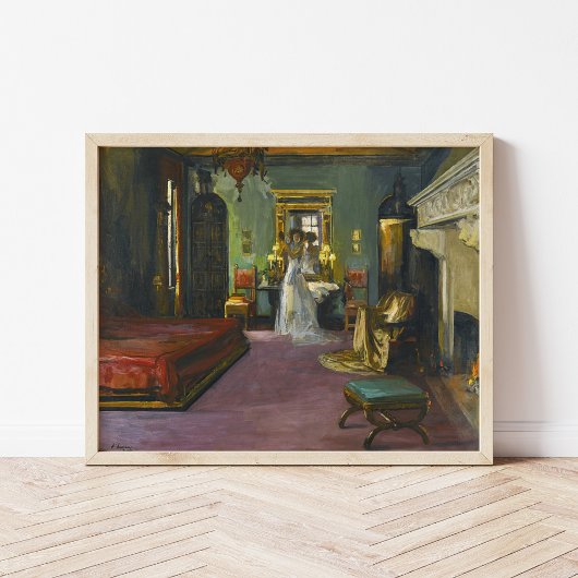 Frau Rosen's Bedroom | Sir John Lavery Poster