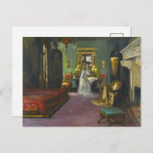Frau Rosen's Bedroom | Sir John Lavery Postkarte (Vorne/Hinten)
