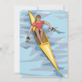 Frau Rower Einladung (Vorderseite)