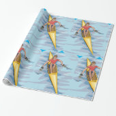 Frau Rower Geschenkpapier (Ungerollt)