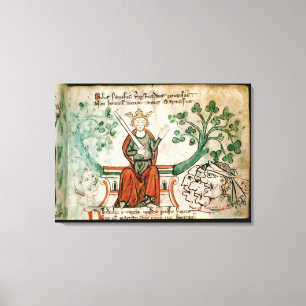 Frau Royal 20 A11 Richard I (1157-99) (der Leinwanddruck