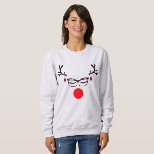 Frau Rudolph Sweatshirt (Vorne ganz)