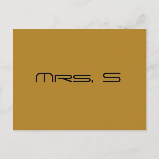 Frau S Pflegemutter aus Orphan Black Postkarte (Vorderseite)