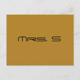 Frau S Pflegemutter aus Orphan Black Postkarte