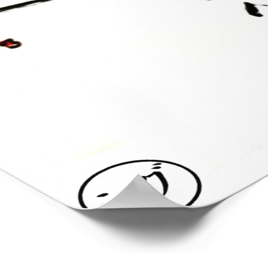 Frau Samurai Poster (Ecke)