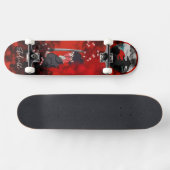 Frau Samurai Skateboard (Horizontal)