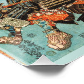 FRAU SAMURAI TOMOE GOZEN HORSEBACK IM KAMPF POSTER (Ecke)