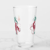 Frau Santa Claus Glas (Links)
