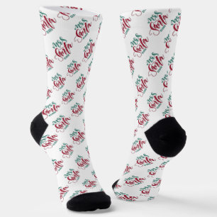 Frau Santa Claus Socken
