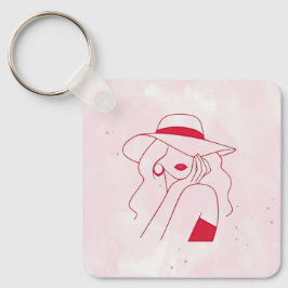 Frau Schlüsselanhänger