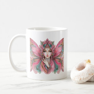 Frau Schmetterling Kaffeetasse